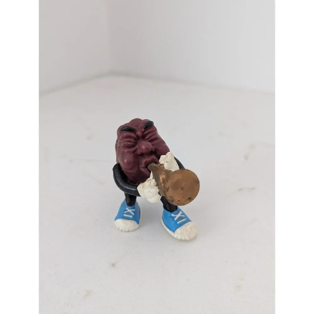 Vtg California Raisins PVC Figures Lot (8) Hardee's Applause Retro Toys